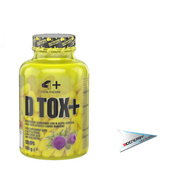4PiuNutrition - D TOX+ (Conf. 120 cpr) - 